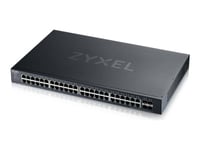 Zyxel Xgs1935 Series Xgs1935-52 - Switch - Hanterad - L3 Lite - Smart - 48 X 10/100/1000 + 4 X 10 Gigabit Sfp+ (Upplänk) - Rackmonterbar - För Zyxel Dac10g-1M V2, Dac10g-3M V2, Sfp10, Sfp-1000, Sfp-Bx1310-10, Sfp-Bx1550, Sfp-Sx-D