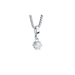 Donau Halsband 0.30ct Vitguld