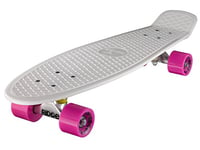 Ridge Retro 27 Skateboard complet Blanc/Rose 27'' x 7,5'' - 69 cm