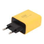 USB-C Laddare Block GaN 65W 3 Portar PD Ström Adapter QC3.0 Väggkontakt i Dubbel Typ C Enstaka USB Snabbladdning för IOS för Galaxy