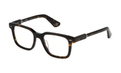 Lunettes de vue Police Homme VPLG80 - MONUMENT 2 0722 (Havana Sombre Polie )