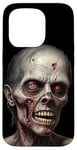 Coque pour iPhone 15 Pro Zombie horreur costume Halloween sanglant effrayant