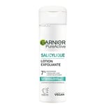 GARNIER Pure Active - Soin Exfoliant Visage - Réduit Les Marques D'acné & Les Pores - Niacinamide, AHA & Acide Salicylique - Formule Liquide Légère - Vegan & Cruelty Free - Unisexe - 120 ml