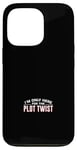 Coque pour iPhone 13 Pro Film Plott Twist Regardez le film Cinephile Movie Buff