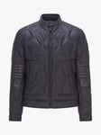 BOSS Olud Quilted Biker Jacket, Black