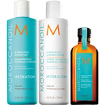 Moroccanoil Hydration Bundle Shampoo 250 ml & Conditioner 250 ml & Tre