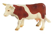 Bullyland - B62610 - Figurine Vache Marron Blanche Fanny - 13 cm