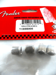 4 FERRULES BASS FENDER USA - nickel - 0048604049 - Jazz & Precision bass -