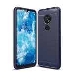 Nokia 6.2/7.2 Carbon Fibre Case Navy