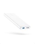 Anker Power Bank, Compact Portable Charger 10,000mAh, One of the Slimmest and Lightest Battery Pack with High-Speed USB C Input & Output for iPhone 16/15 Series, iPad, Samsung Galaxy, Pixel, and More