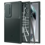 Spigen Optik Armor [Camera Protection] Case Compatible with Samsung Galaxy S24 Ultra - Abyss Green