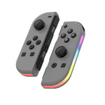 Nintendo Switch yhteensopiva ohjain, Bluetooth Joy-Con langaton ohjain Gamepad Controller - Harmaa