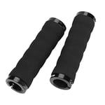 Bike Handlebar Grips, Foam Sponge Mountain Scooter Handle Lock on Grip Covers Locking Nonslip Shock Absorption Comfortable Specialized Replacement for Mountain Cycle Cruiser Urban Tricycle