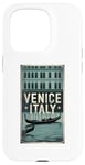 Coque pour iPhone 15 Pro Venise, Italie - The Gondolier's Whisper