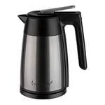 Vektra VEK-1703GP Vacuum Insulated Environmentally Eco Friendly Easy Pour Cordless Kettle, 1.7 Litre, Graphite Grey