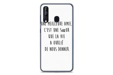 1001 Coques Coque et étui téléphone mobile en silicone pour samsung galaxy a60 - citation 04