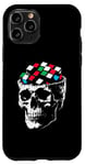 Coque pour iPhone 11 Pro Magic Cube Skull Vintage Illustration Magic Cube Lover