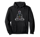 Yoga Meditation Spiritual Body Energy Centres Chakra Pullover Hoodie