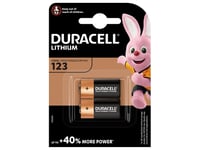 Duracell Ultra Photo 123 - Batteri 2 X Cr123a - Li