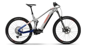 Vtt electrique tout suspendu haibike allmtn 7 shimano slx 12v 720 wh 29 27 5   gris bleu 2024