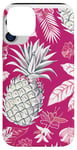 Coque pour iPhone 14 Plus Festive Tropical Ananas Coque de téléphone Motif Noël