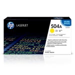 HP 504A - CE252A - 1 x Yellow - Toner cartridge - For Color LaserJet CM3530 MFP,