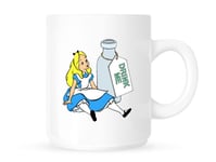 ALICE IN WONDERLAND DRINK ME - MUG/CUP - LEWIS CARROLL GIFT IDEA