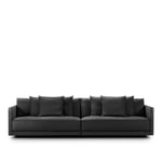 Eilersen - Drop 3-seater, Width: 240 cm Leather: Cat. B 701 Texas Plus 10 - Sofaer - Jens Juul Eilersen - Svart