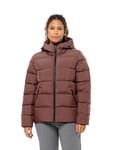 Jack Wolfskin Veste Frozen Palace W Doudoune, Wild Ginger, XS Femme