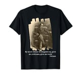 My mind rebels at stagnation - Sherlock Holmes Mystery Quote T-Shirt