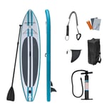 MJ-Brand Stand Up Paddle - Stand Up Paddleboarding Boards Inflatable Sup Board Beginner's Surfboard Kit W/adjustable Paddle with Surfboard, Paddle Board, Backpack,Repair Kit