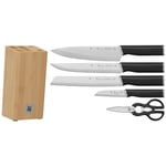 WMF-Kineo Knivblok + 4 Knive & Saks