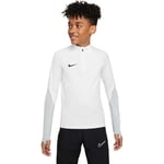 Nike Mixte Enfant Haut À Manches Longues Y NK DF Strk23 Dril Top, White/Wolf Grey/White/Black, DR2304-100, S