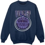 Sweat-shirt enfant Willy Wonka  Violet Turning Violet