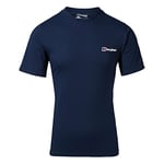 Berghaus Men's Organic Classic Logo T-Shirt, Dusk, XS