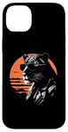 Coque pour iPhone 14 Plus Jaguar Retro Sunset - Amateur de Jaguar drôle et cool