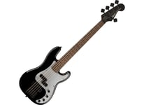 Squier Contemporary Active Precision Bass PH V, Laurel Fingerboard, Silver Anodized Pickguard, Black