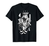 Jack Joker Playing Cards Blackwork T-Shirt