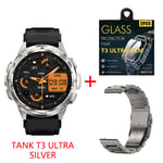 2024 Original KOSPET TANK T3 Ultra GPS Smart Watch Men Smartwatch 470Mah Digital