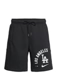 Los Angeles Dodgers Men's Nike Arched Kicker Fleece Short Sport Shorts Casual Shorts Black NIKE Fan Gear