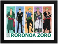 GB eye One Piece Hunter Zoro Framed Print - 44x34cm