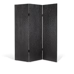 Ethnicraft - Chopped Room Divider - Varnished Mahogany - Black 150 x 3 x 181 - Rumsavdelare - Träfärgad - Trä