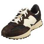 New Balance 327 Unisex Fashion Trainers in Dark Brown - 9.5 UK