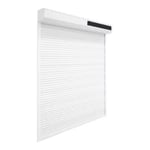 VOLET ROULANT SOLAIRE ALU BLANC 125CMx100CM