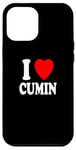 Coque pour iPhone 12 Pro Max I Heart (Love) Cumin Culinary Chef Mexicain Indien Asiatique