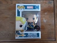 funko,pop,neuf,marvel ,VALKYRIE,268,exclusive, boite abimée