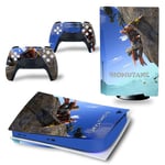 Autocollant Sticker pour Sony PS5 Édition numérique, Biomutant-1035