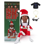 Joululahjat Snoop Dogg Snoop On A Stoop Hip Hop Lovers Elf Doll, pieni pehmolelu, sisältää tarvikkeet-B