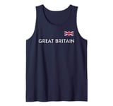 GREAT BRITAIN UNITED KINGDOM FLAG GBR SPORTS ATHLETIC JERSEY Tank Top