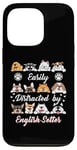 iPhone 13 Pro Easily Distracted by English Setter Irish Setters Funny Case